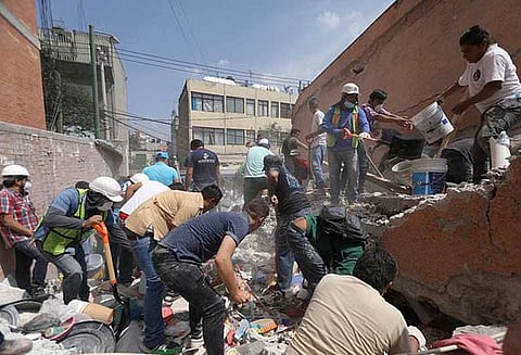 மெக்ஸிகோவில் ஏற்பட்ட பயங்கர நிலநடுக்கத்தில் பலியானோர் எண்ணிக்கை 149 ஆக உயர்வு