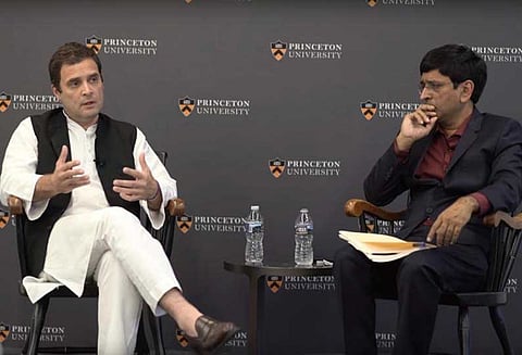 துருவ நிலை அரசியலே இந்தியாவின் மையமான சவால் - ராகுல் காந்தி