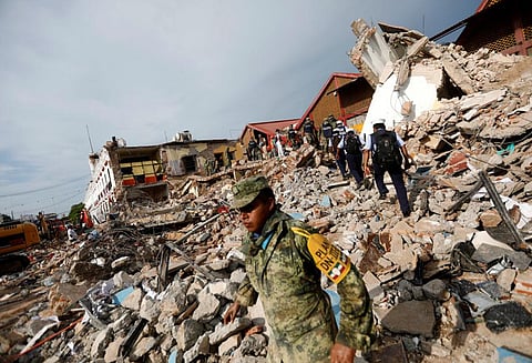 மெக்சிகோ: 6.2 அளவுள்ள நிலநடுக்கம் மத்தியப்பகுதியை தாக்கியது