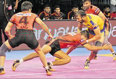 புரோ கபடி லீக்: தமிழ் தலைவாஸ் அணியின் பரிதாபம் தொடருகிறது