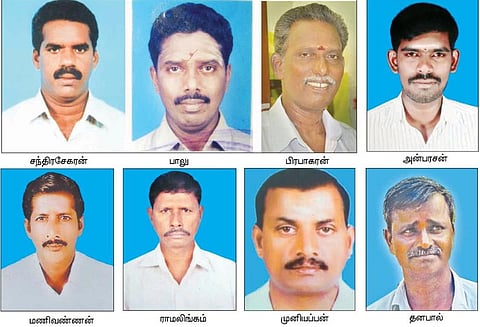 அரசு போக்குவரத்து கழக பணிமனை இடிந்து விழுந்தது: டிரைவர்கள்-கண்டக்டர் உள்பட 8 பேர் பலி