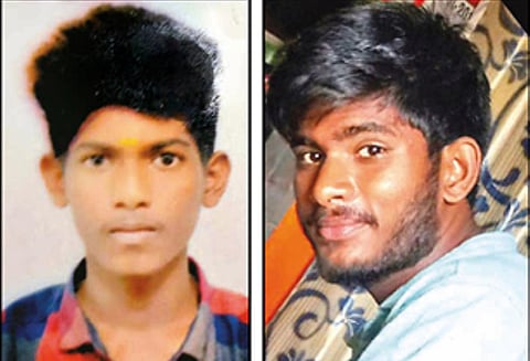 தண்ணீர் லாரி மோதி கல்லூரி மாணவர் உள்பட 2 பேர் பலி