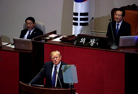 வடகொரியாவில் கொடிய சர்வாதிகார ஆட்சி நடந்து வருகிறது: டிரம்ப் பேச்சு