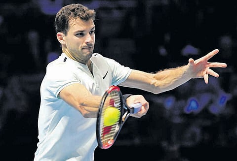 உலக ஆண்கள் டென்னிஸ்: பல்கேரியா வீரர் டிமிட்ரோவ் வெற்றி