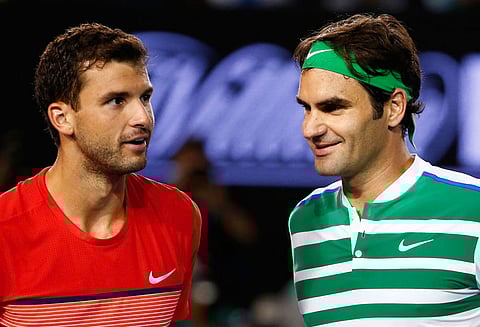 உலக டென்னிஸ் போட்டி: அரைஇறுதியில் டிமிட்ரோவ், பெடரர்