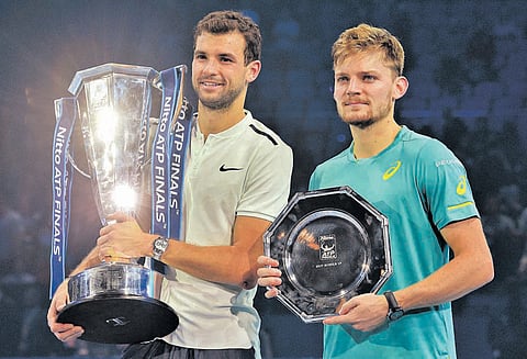 உலக டென்னிஸ்: பல்கேரியா வீரர் டிமிட்ரோவ் ‘சாம்பியன்’