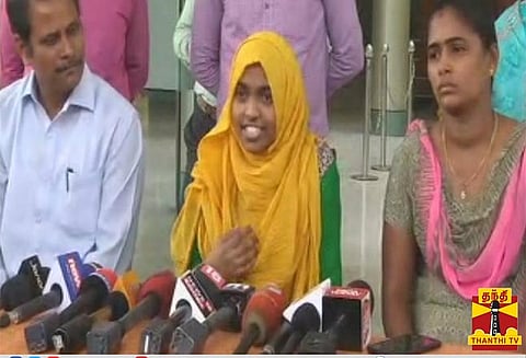 நான் இப்போது பாதுகாப்பான சூழ்நிலையில் உள்ளேனா என்பதை கூட என்னால் கூற முடியவில்லை- ஹாதியா பேட்டி