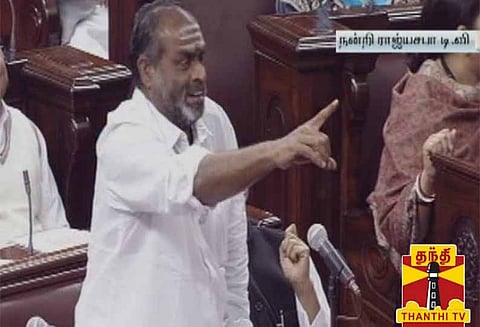 ஓகி புயல் பாதிப்பை தேசிய பேரிடராக அறிவிக்க வேண்டும் மாநிலங்களவையில் அ.தி.மு.க கோரிக்கை