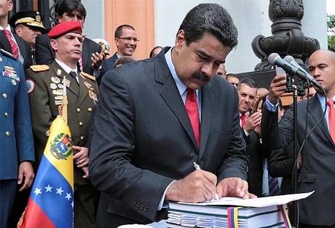 வெனிசூலா நாட்டில் எதிர்க்கட்சிகளுக்கு அரசியல் நிர்ணய சபை தடை