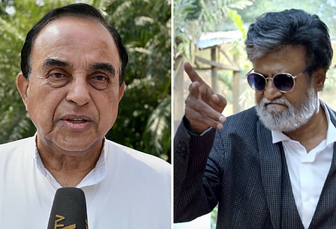 ரஜினிகாந்த் படிப்பறிவில்லாதவர், ஊழல் விசாரணைக்கு வரும்போது கவலையடைவார் - சுப்பிரமணிய சாமி