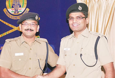 குமரி மாவட்ட புதிய போலீஸ் சூப்பிரண்டு ஸ்ரீநாத் பதவி ஏற்பு