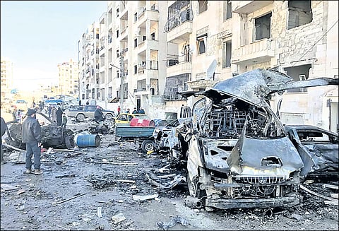 சிரியாவில் கார் குண்டுவெடிப்பில் 23 பேர் பலி