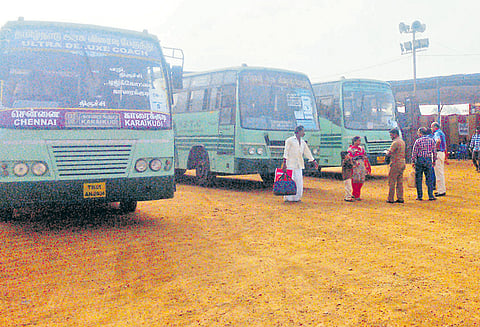 பொங்கல் பண்டிகையையொட்டி கிளாம்பாக்கத்தில் தற்காலிக பஸ் நிலையம்