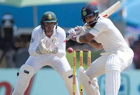 தென்னாப்பிரிக்காவுக்கு எதிராக 2-வது டெஸ்ட்டில் வீராட் கோலி தனது 21-வது சதத்தை அடித்தார்