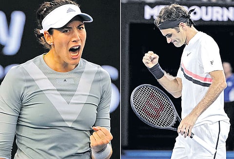 ஆஸ்திரேலிய ஓபன் டென்னிஸ் பெடரர், ஜோகோவிச் வெற்றி