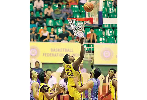 தேசிய கூடைப்பந்து போட்டி: இறுதிப் போட்டியில் தமிழக ஆண்கள் அணி