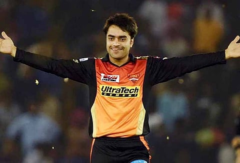 ஆப்கானிஸ்தான் வீரர் ரஷித் கானை ரூ. 9 கோடிக்கு வாங்கியது ஐதராபாத் அணி