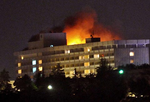 காபூல் ஓட்டல் தாக்குதல் பாகிஸ்தானில் திட்டமிடப்பட்டது, பயங்கரவாதிகளுக்கு ஐ.எஸ்.ஐ. பயிற்சி!