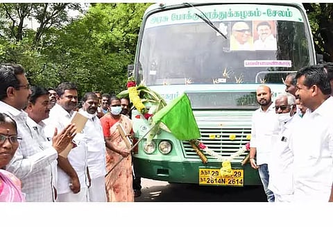 நீட்டிக்கப்பட்ட வழித்தடங்களில் அரசு பஸ்கள் இயக்கம்