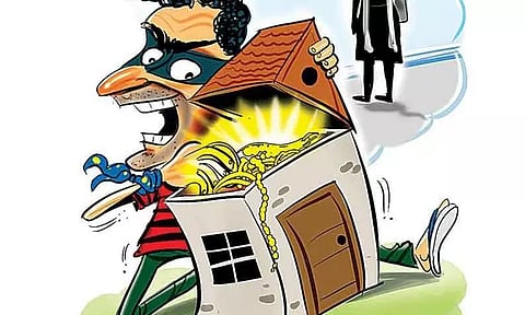 பழனியில் நிதி நிறுவன உரிமையாளர் வீட்டில் நகை திருட்டு