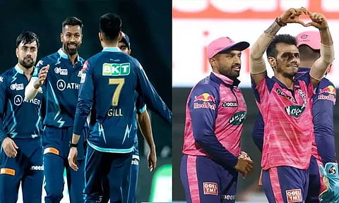 ஐ.பி.எல்.: இறுதிப்போட்டிக்கு முன்னேறுவது யார்? முதலாவது தகுதி சுற்றில் குஜராத்-ராஜஸ்தான் அணிகள் இன்று பலப்பரீட்சை