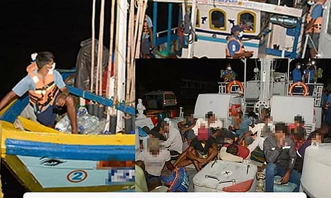 இலங்கையில் இருந்து ஆஸ்திரேலியாவுக்கு அகதிகளாக செல்ல முயன்ற 67 பேர் கைது