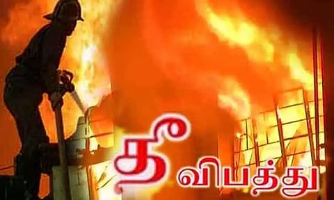 கொடுங்கையூர் குப்பை கிடங்கில் மீண்டும் தீ விபத்து - மாநகராட்சி மேயர் பிரியா பார்வையிட்டு ஆய்வு