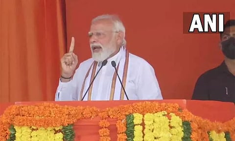 குடும்ப அரசியல் காரணமாக இளைஞர்களுக்கு அரசியலில் நுழைய வாய்ப்பு கிடைப்பதில்லை - பிரதமர் மோடி பேச்சு