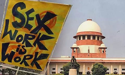 பாலியல் தொழில் சட்டபூர்வமானது போலீசார் அதில் தலையிடக்கூடாது - சுப்ரீம் கோர்ட்டு அதிரடி