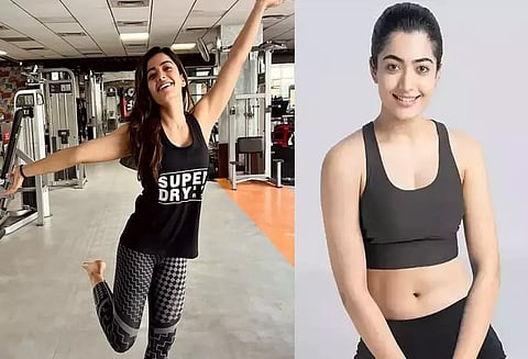 தீவிர உடற்பயிற்சியில் ராஷ்மிகா