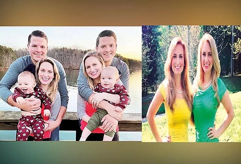 இரட்டை சகோதரிகளும்.. இரட்டை குழந்தைகளும்..!