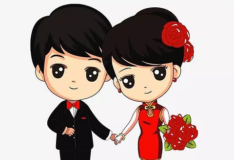 போலீஸ் நிலையத்தில் 2 காதல் ஜோடிகள் தஞ்சம்