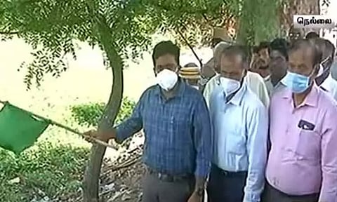 நெல்லையில் 55 கல்குவாரிகளிலும் அதிகாரிகள் ஆய்வு - மாவட்ட கலெக்டர் தகவல்