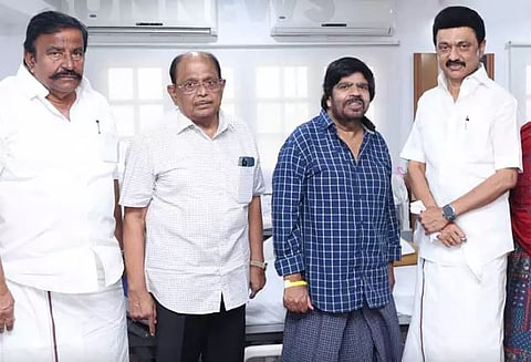 நடிகர் டி.ராஜேந்தரை சந்தித்து நலம் விசாரித்த முதல்-அமைச்சர் மு.க.ஸ்டாலின்