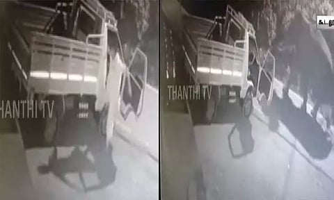 நீலகிரி: ஊருக்குள் இறங்கிய ஒற்றை யானை... பயந்தில் தெறித்து ஓடிய இருவர்