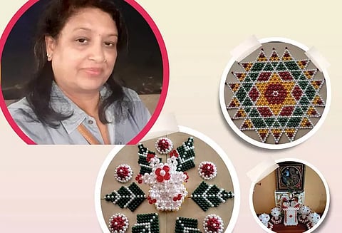 கைவினையில் கலக்கும் நளினி