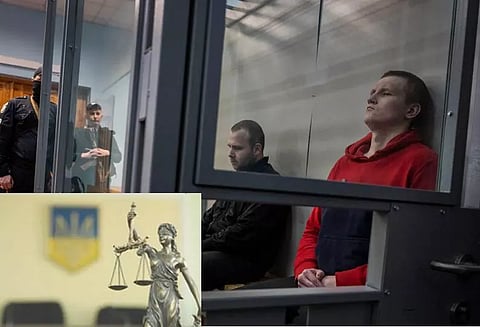 உக்ரைன் கோர்ட்டில் போர்க்குற்ற விசாரணை; கிராமங்களில் ஏவுகணை தாக்குதல் நடத்திய 2 ரஷிய வீரர்களுக்கு 11 ஆண்டுகள் சிறை!