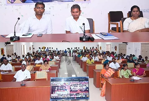 பயனாளிகளுடன் பிரதமா நரேந்திரமோடி காணொலி காட்சி மூலம் கலந்துரையாடல்