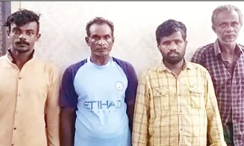 திருவனந்தபுரம் அருகே பள்ளி மாணவியை கடத்தி சென்று பாலியல் பலாத்காரம் 4 மீனவர்கள் கைது