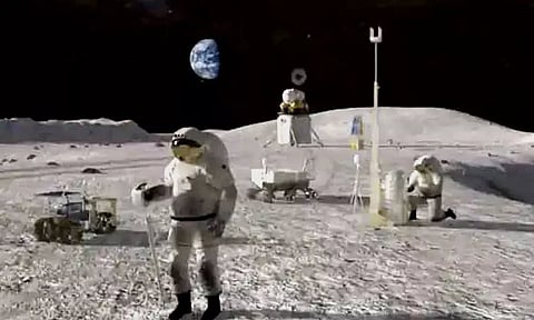 நாசாவின் நிலவு பயண திட்டம்: நிலவின் தென் துருவத்தில் விண்வெளி வீரர்கள் தரையிறங்க 13 இடங்கள் தேர்வு - நாசா