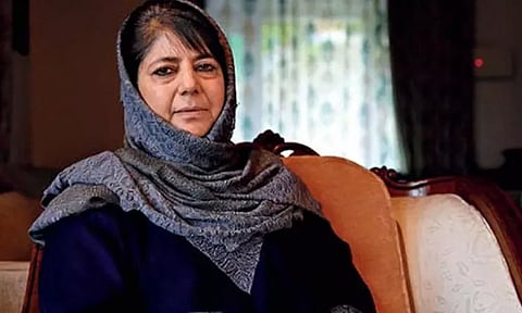 நான் வீட்டுக்காவலில் வைக்கப்பட்டுள்ளேன் - மெகபூபா முப்தி