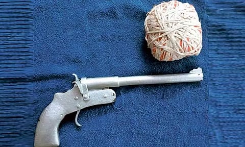 சேலையூரில் போலீஸ் வாகன சோதனையில் நாட்டு துப்பாக்கி, வெடிகுண்டுடன் 7 பேர் சிக்கினர்