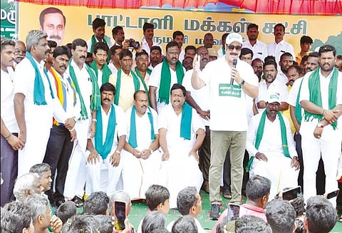 காவிரி-தென்பெண்ணை ஆறுகளை இணைக்க வேண்டும் - அன்புமணி ராமதாஸ்