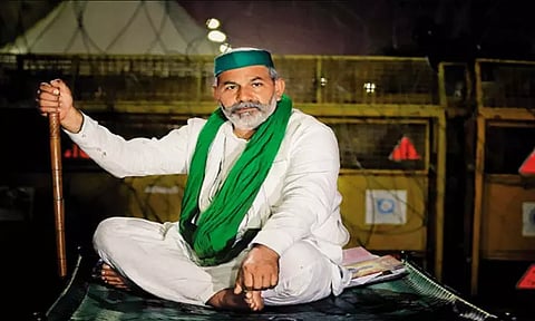 விவசாய சங்க தலைவர் ராகேஷ் திகாயத் கைது டெல்லி போலீசார் நடவடிக்கை