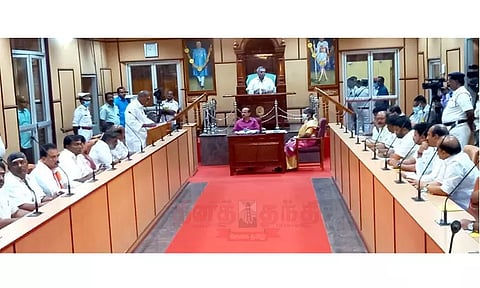 "குடும்ப தலைவிக்கு மாதம் ரூ.1000" - புதுச்சேரி பட்ஜெட் உரையில் முதல்-அமைச்சர் ரங்கசாமி அறிவிப்பு