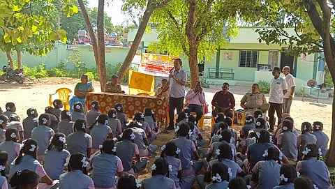 அரசு பெண்கள் மேல்நிலைப் பள்ளியில் போதை பொருள் விழிப்புணர்வு நிகழ்ச்சி