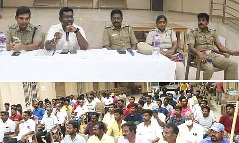 விநாயகர் சதுர்த்தி ஊர்வலத்தில் பட்டாசு வெடிக்க தடை