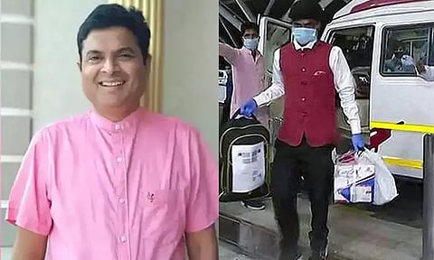 கொரோனா ஊரடங்கில் பண்ணையில் வேலை செய்த ஊழியர்களை விமானத்தில் வீட்டிற்கு அனுப்பிய தொழிலதிபர் பிணமாக மீட்பு