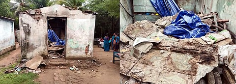 டெல்டா மாவட்டங்களில் விடிய, விடிய பெய்த கன மழை: திருவாரூர் மாவட்டத்தில் வீடு இடிந்து 2 பேர் பலி