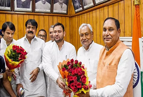 பீகாரில் நிதிஷ்குமார் அரசு பெரும்பான்மையை நிரூபித்தது